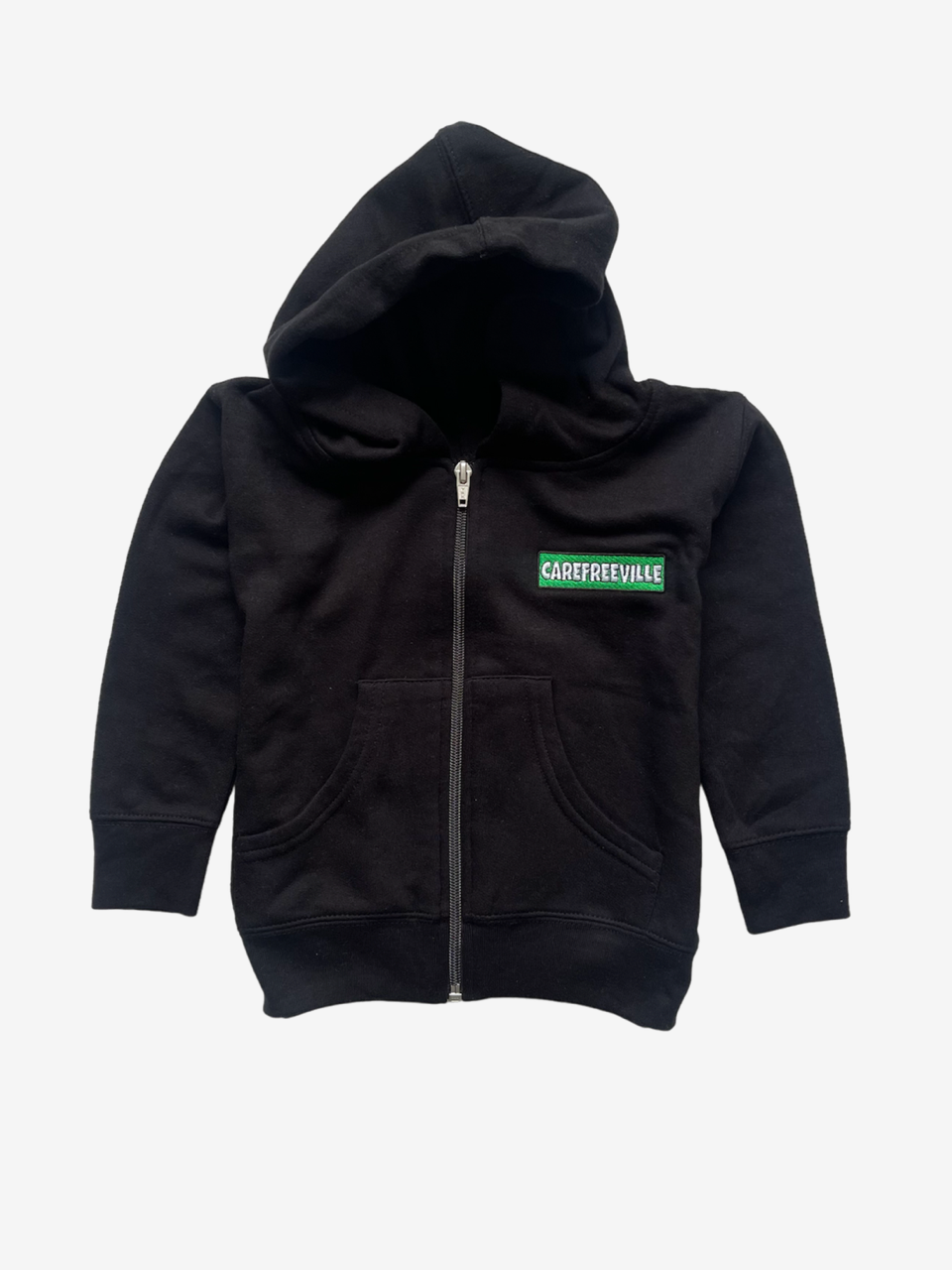 Kids' Carefreeville® Full-Zip Hoodie (Black)