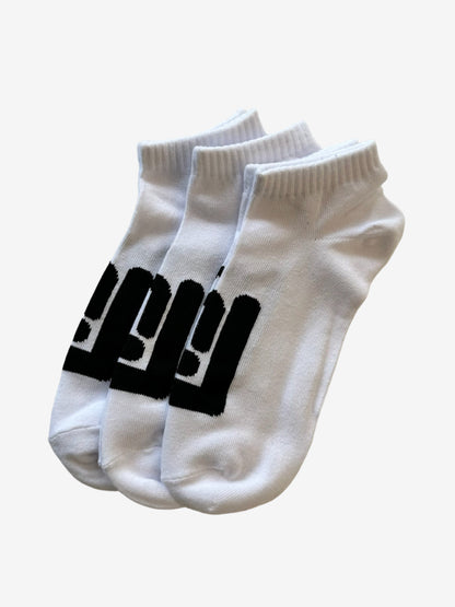 LnL Low-Cut Socks 3-Pack (White)