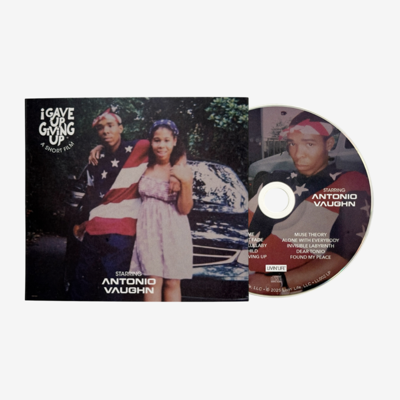 Antonio Vaughn – I Gave Up Giving Up (A Short Film) — CD