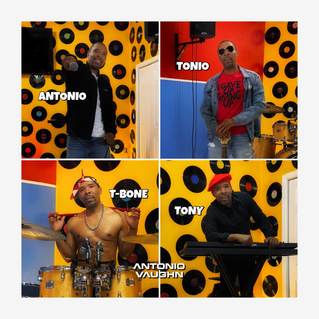 Antonio Vaughn – I Gave Up Giving Up (A Short Film) — Limited First Pressing Apple Red Vinyl LP [250 Units]