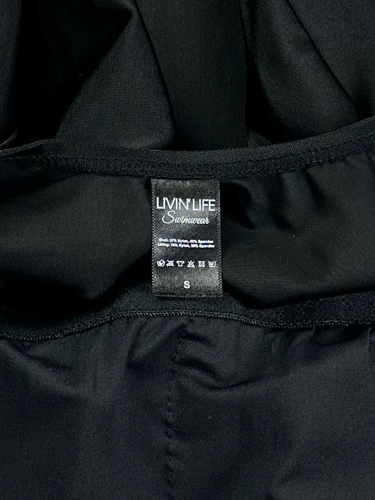 Signature Shapewear One-Piece Swimsuit (Black)