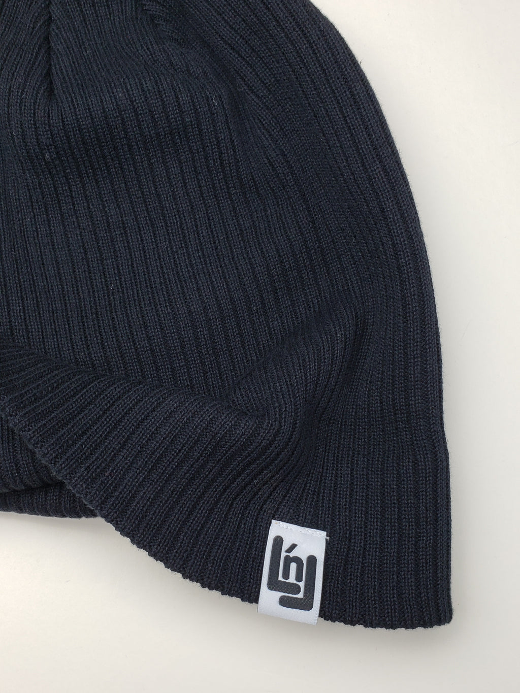 Rib-Knit Cotton Beanie