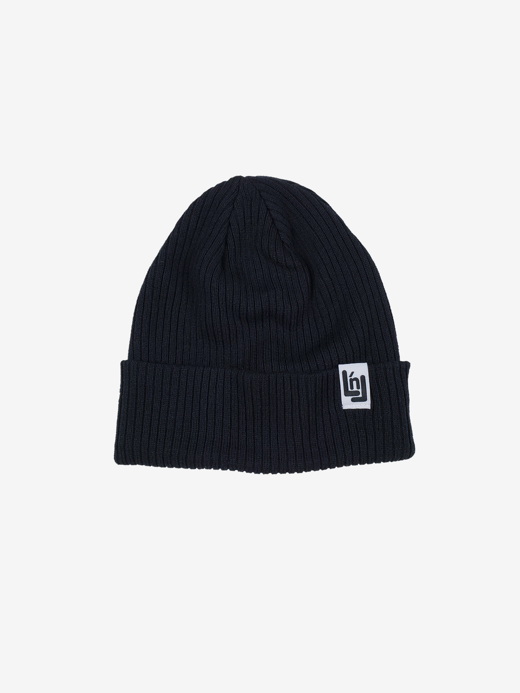 Rib-Knit Cotton Beanie