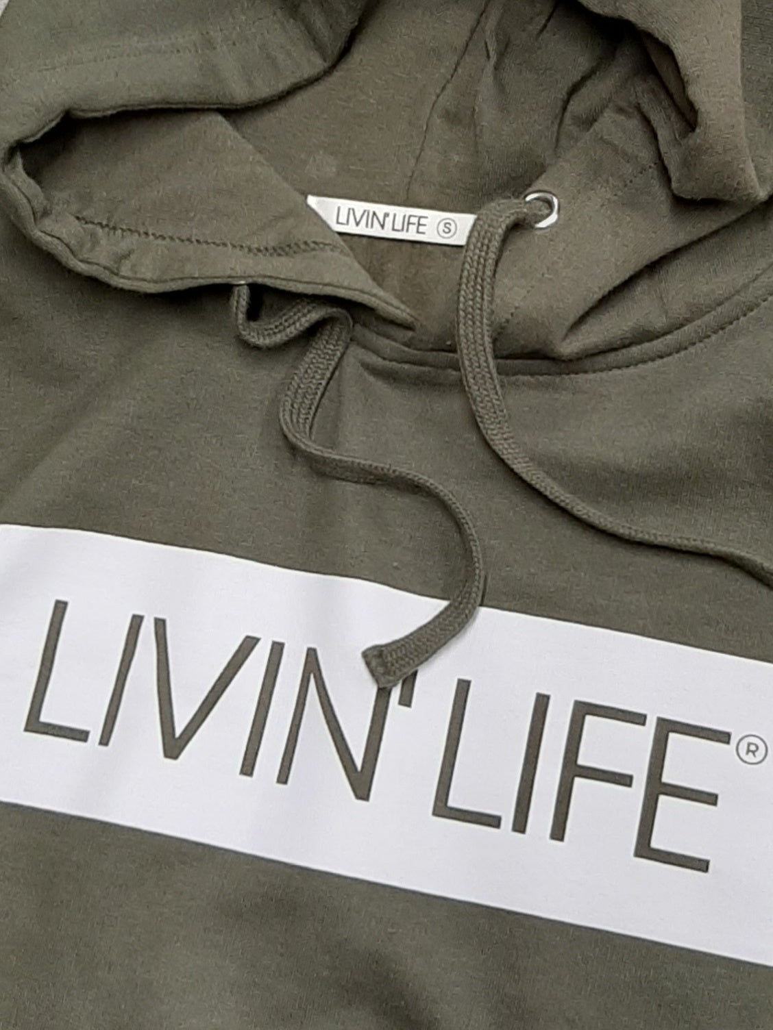 Signature Hoodie (Military Green / White)