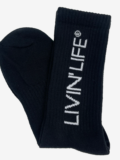 Signature Crew Socks 3-Pack (Black)