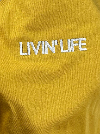 Essential T-Shirt (Mustard/White)