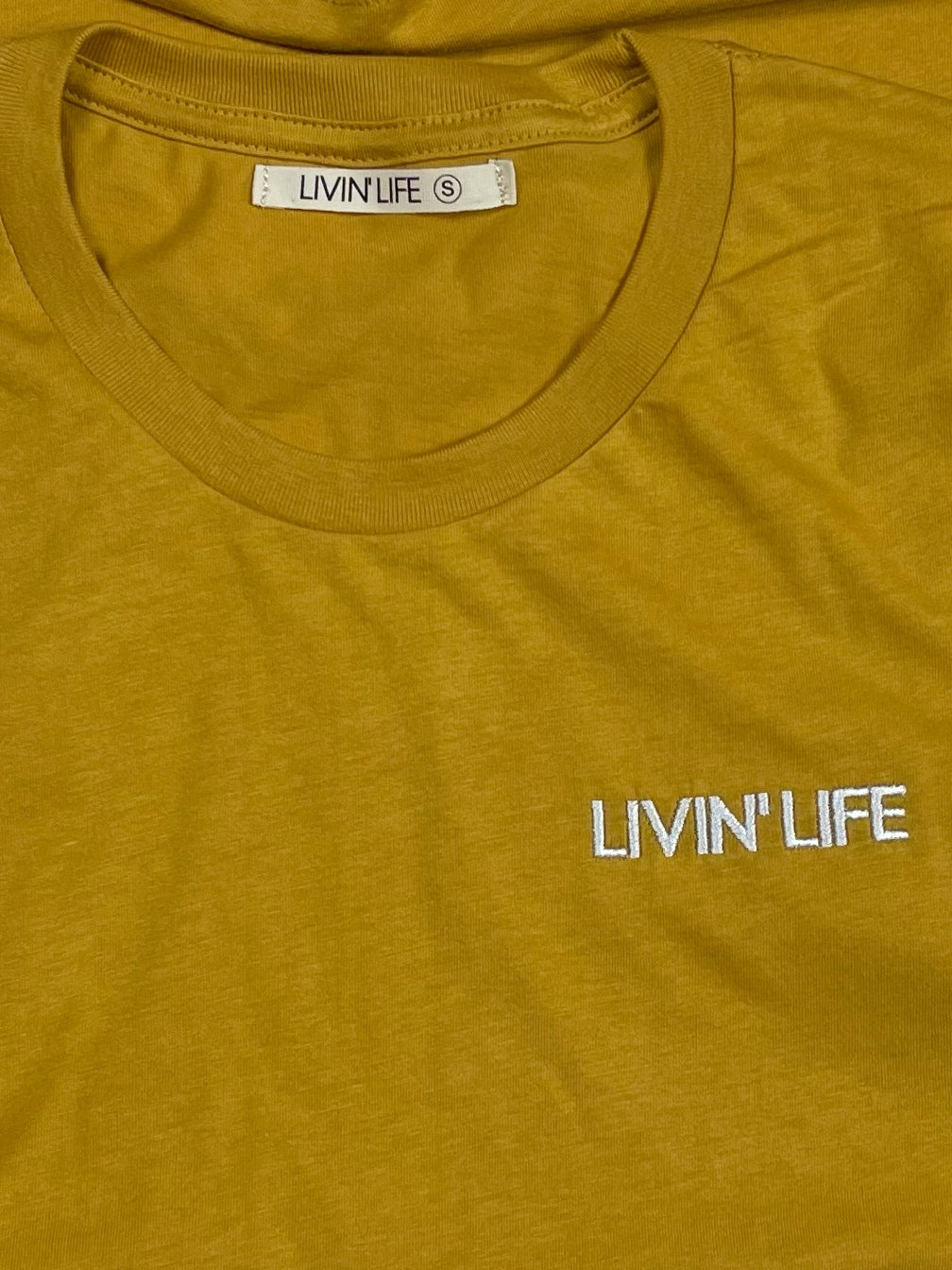 Essential T-Shirt (Mustard/White)